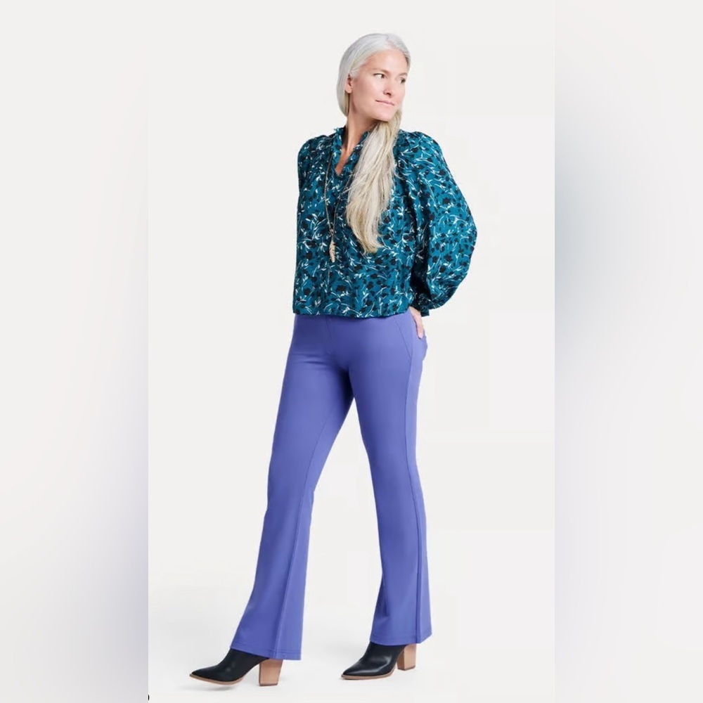 Betabrand Bootcut | Two-Pocket Dress Pant Yoga Pants